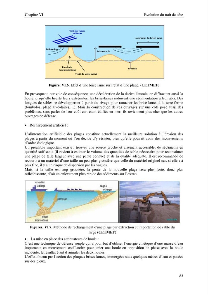 Diagnostic et paramètre environnementaux du littoral ouest de Sidi Fredj