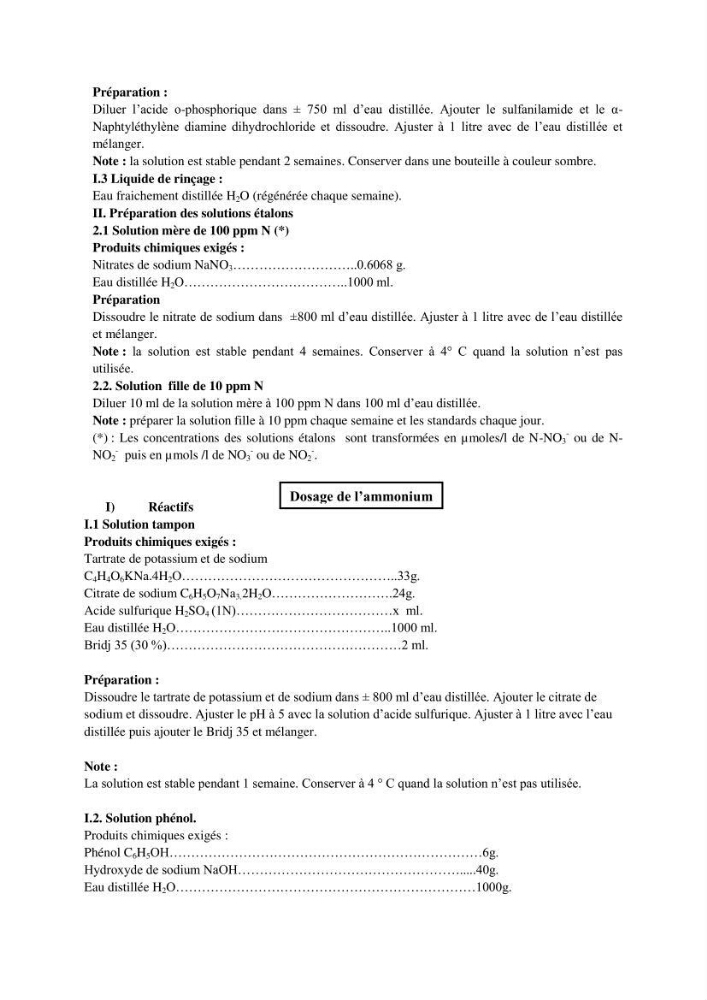 Diagnostic et paramètre environnementaux du littoral ouest de Sidi Fredj