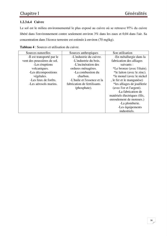 Etude des métaux traces dans les sédiments à l’embouchure métaux traces dans les sédiments à l’embouchure: