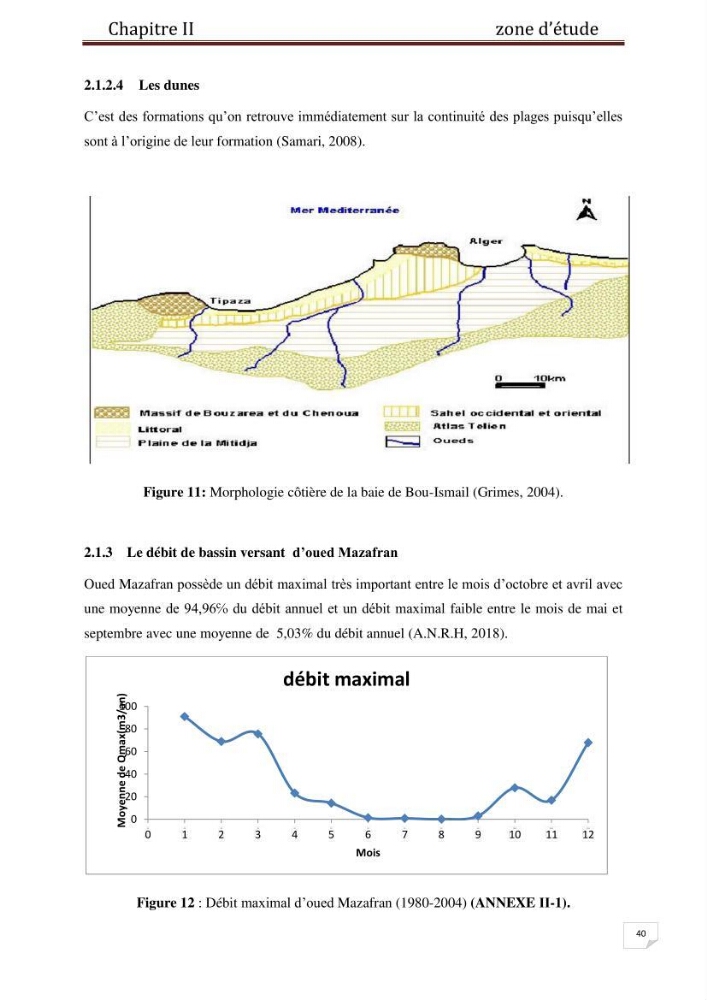 Etude des métaux traces dans les sédiments à l’embouchure métaux traces dans les sédiments à l’embouchure: