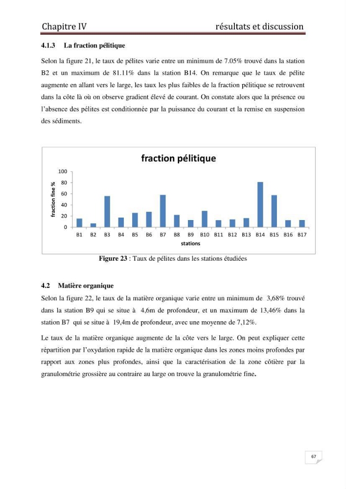 Etude des métaux traces dans les sédiments à l’embouchure métaux traces dans les sédiments à l’embouchure: