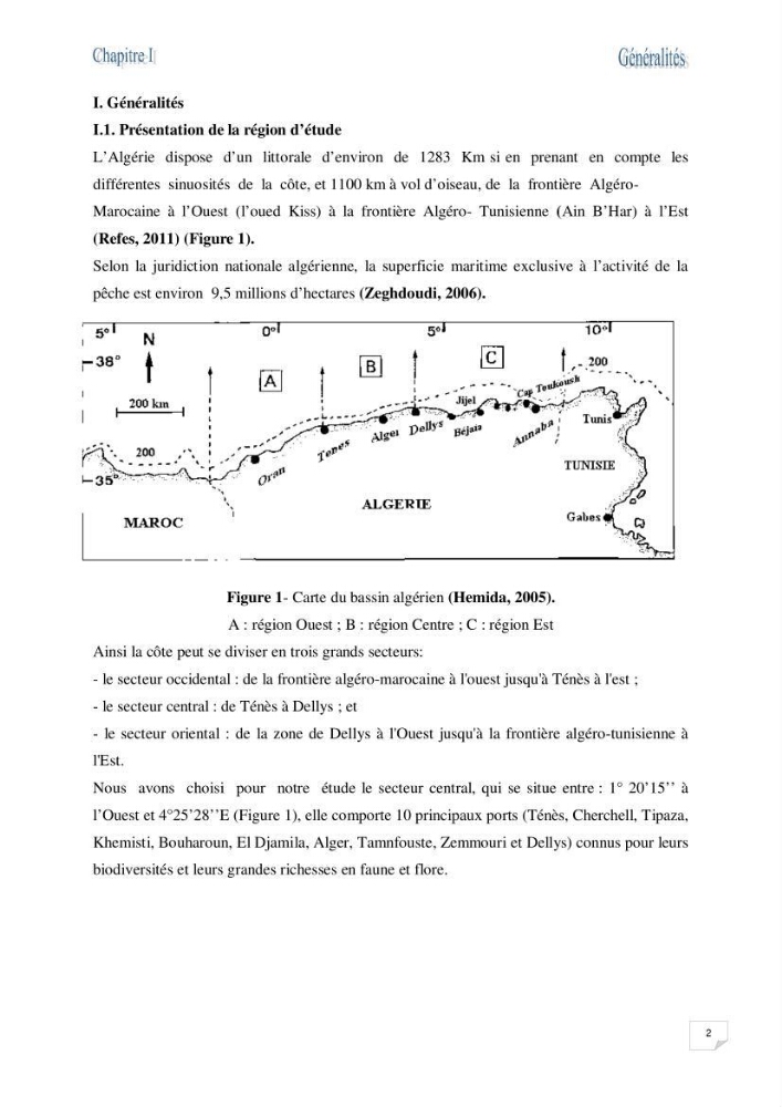 Impact de la variation du taux de mortalité totale (Z) sur l\'estimation de la biomasse exploitable de la bogue Boops boops (Linné, 1758) de la région centre de la côte algérienne