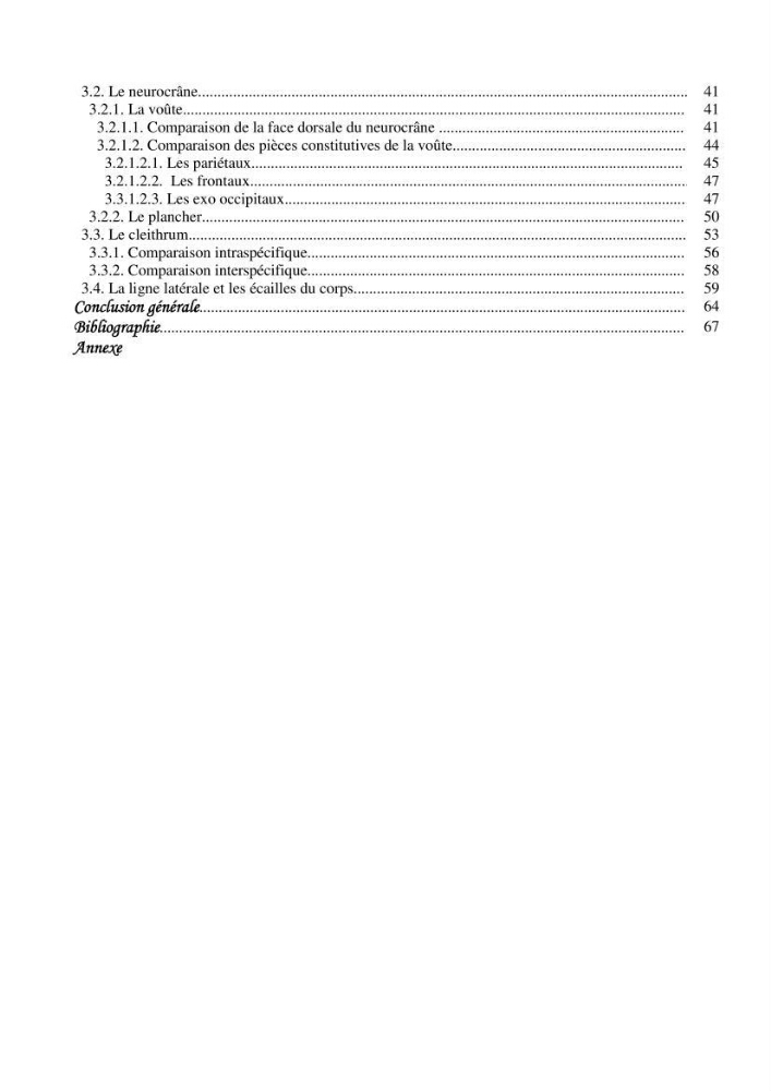 Contribution à la systématique des Triglidae (Osteichthyens, Scrpaeniformes) du bassin Algérien: