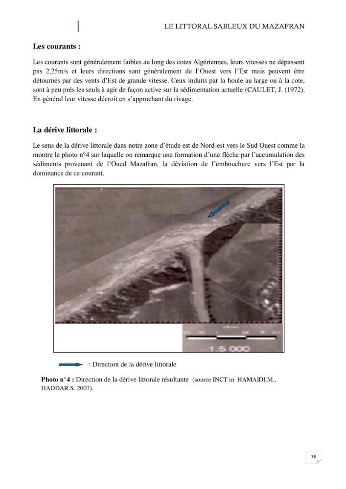L\'ensemble dune-plage dans l\'Ouest du Mazafran : approche de sa gestion intégrée par la qualité du site