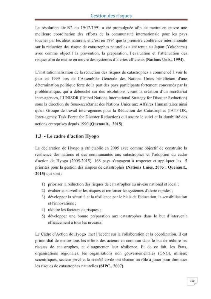 Indice de vulnérabilité et de risque côtier pour l\'évaluation du risque d\'érosin et de submerstion dans le littoral centre Algérien (cas de la baie de Bouismal )