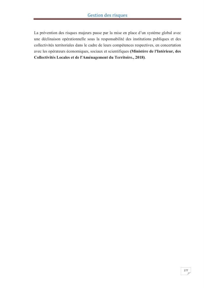 Indice de vulnérabilité et de risque côtier pour l\'évaluation du risque d\'érosin et de submerstion dans le littoral centre Algérien (cas de la baie de Bouismal )