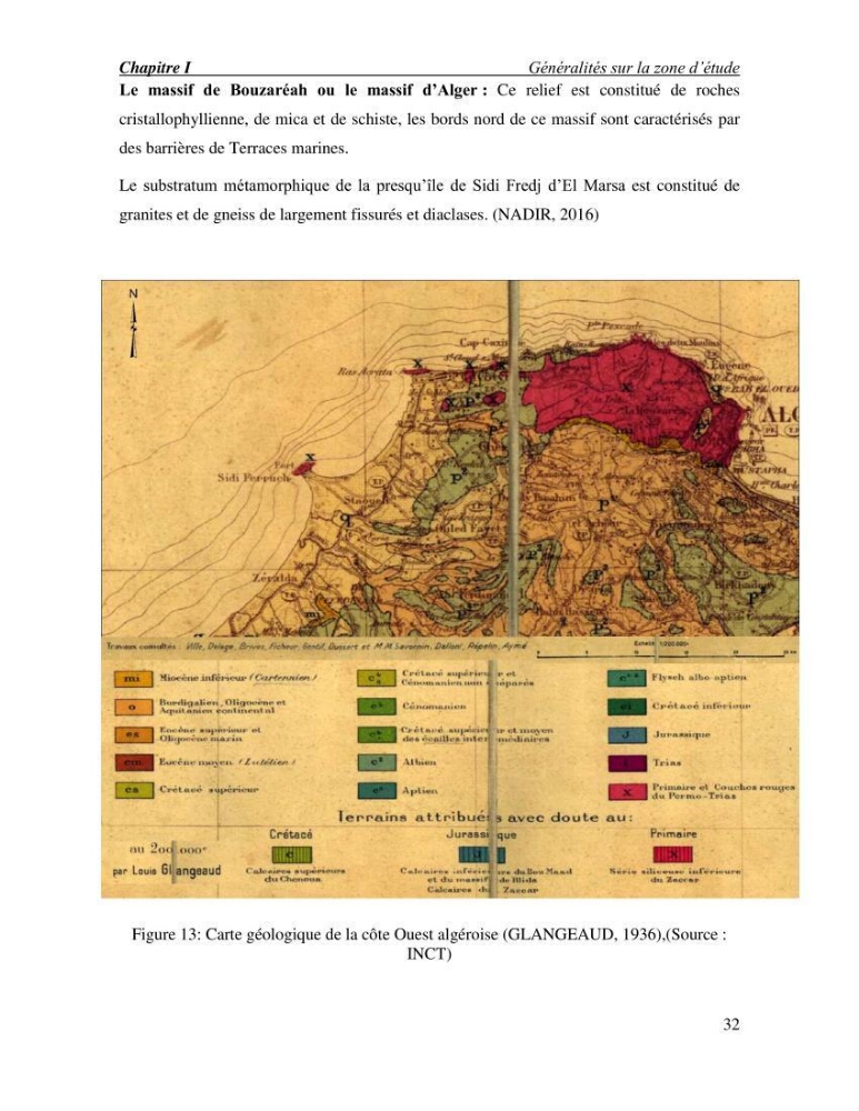Etude de faisabilité de rechargement artificiel des plages de la côte Ouest-Algéroise