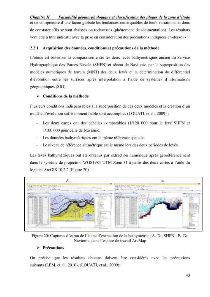 Etude de faisabilité de rechargement artificiel des plages de la côte Ouest-Algéroise