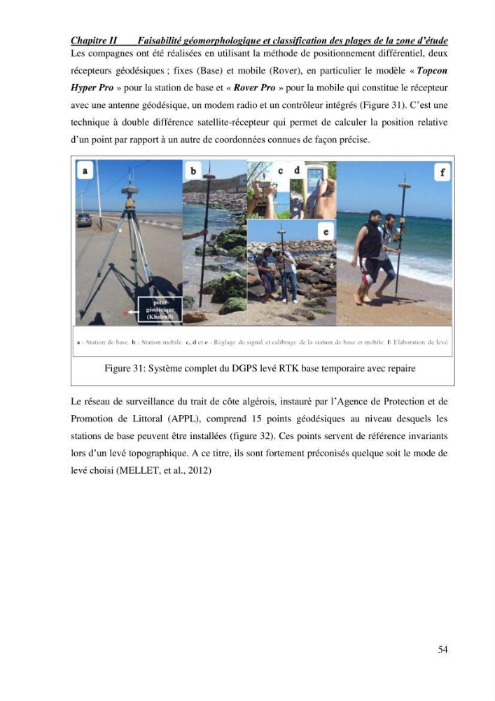 Etude de faisabilité de rechargement artificiel des plages de la côte Ouest-Algéroise