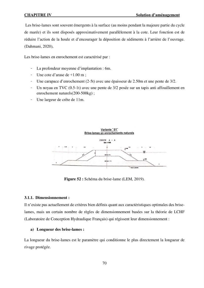 Etude de protection du rivage Club Hippique dans la willaya de Béjaïa