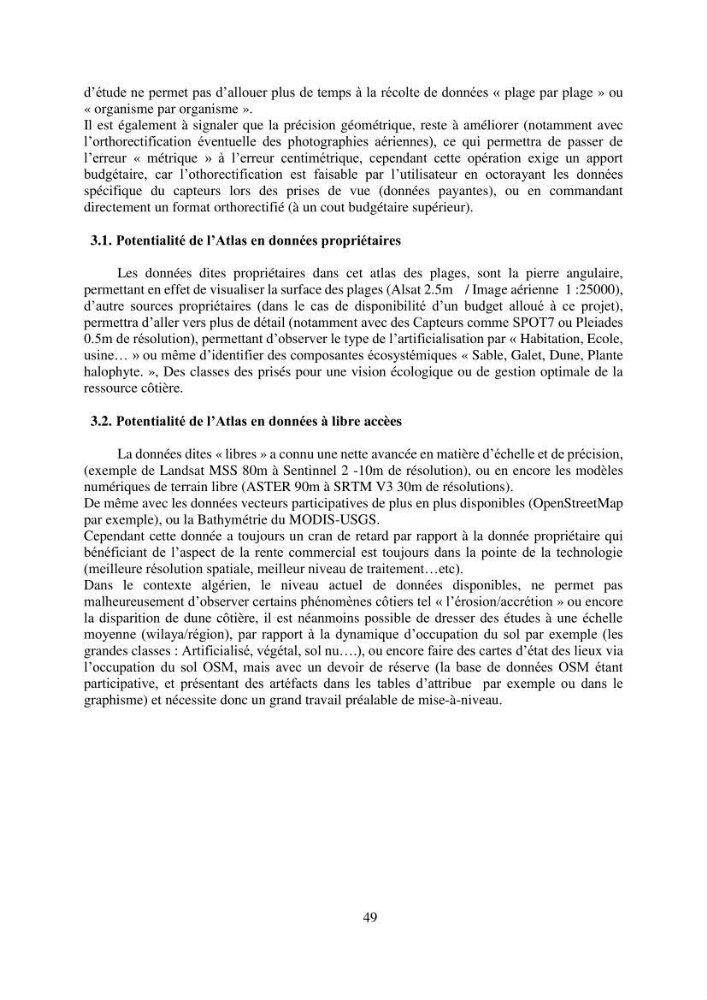 Mise en place d’un atlas des littoraux Est-algérois, entre paradigme de disponibilité de l’information géographique et données à libre-accès