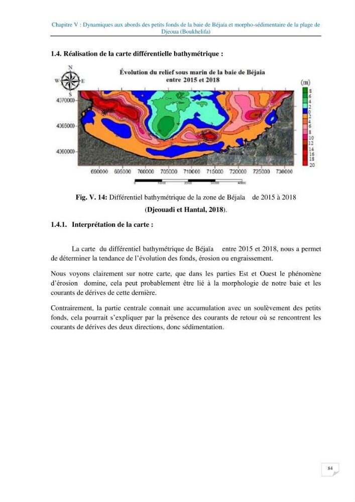 Géomorphodynamique de la zone côtière de la baie de Béjaïa