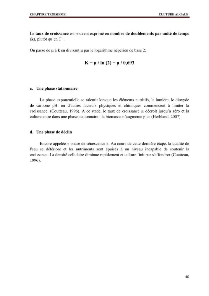 Quelques indices biologiques de Mytilus galloprovincialis (Lamarck, 1819), mollusque bivalve à potentialité mytilicole