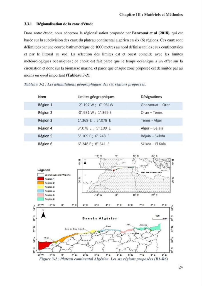 Etude de l’impact du réchauffement des Eaux Algériennes sur l’élévation du niveau de la mer par les données altimétriques