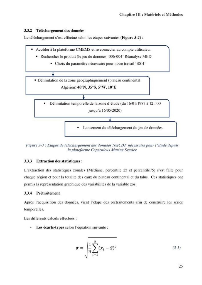 Etude de l’impact du réchauffement des Eaux Algériennes sur l’élévation du niveau de la mer par les données altimétriques