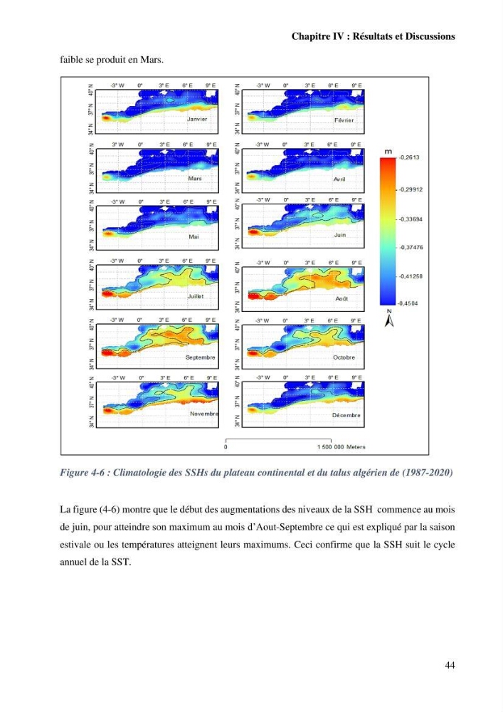 Etude de l’impact du réchauffement des Eaux Algériennes sur l’élévation du niveau de la mer par les données altimétriques