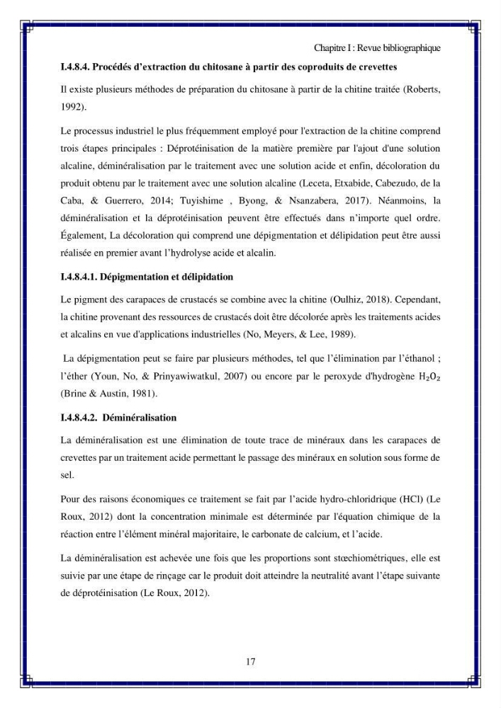 Valorisation biotechnologique des coproduits de crustacés: étude de l\'efficacité du traitement avec du chitosane de l\'irradiation UV dans l\'élimination de Légionella pneumophila