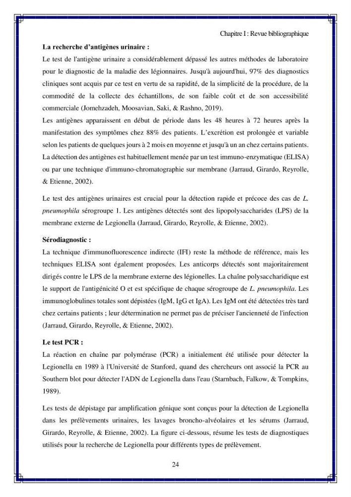 Valorisation biotechnologique des coproduits de crustacés: étude de l\'efficacité du traitement avec du chitosane de l\'irradiation UV dans l\'élimination de Légionella pneumophila
