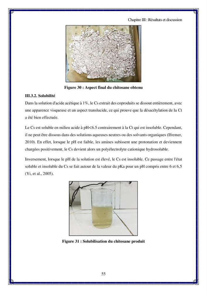 Valorisation biotechnologique des coproduits de crustacés: étude de l\'efficacité du traitement avec du chitosane de l\'irradiation UV dans l\'élimination de Légionella pneumophila