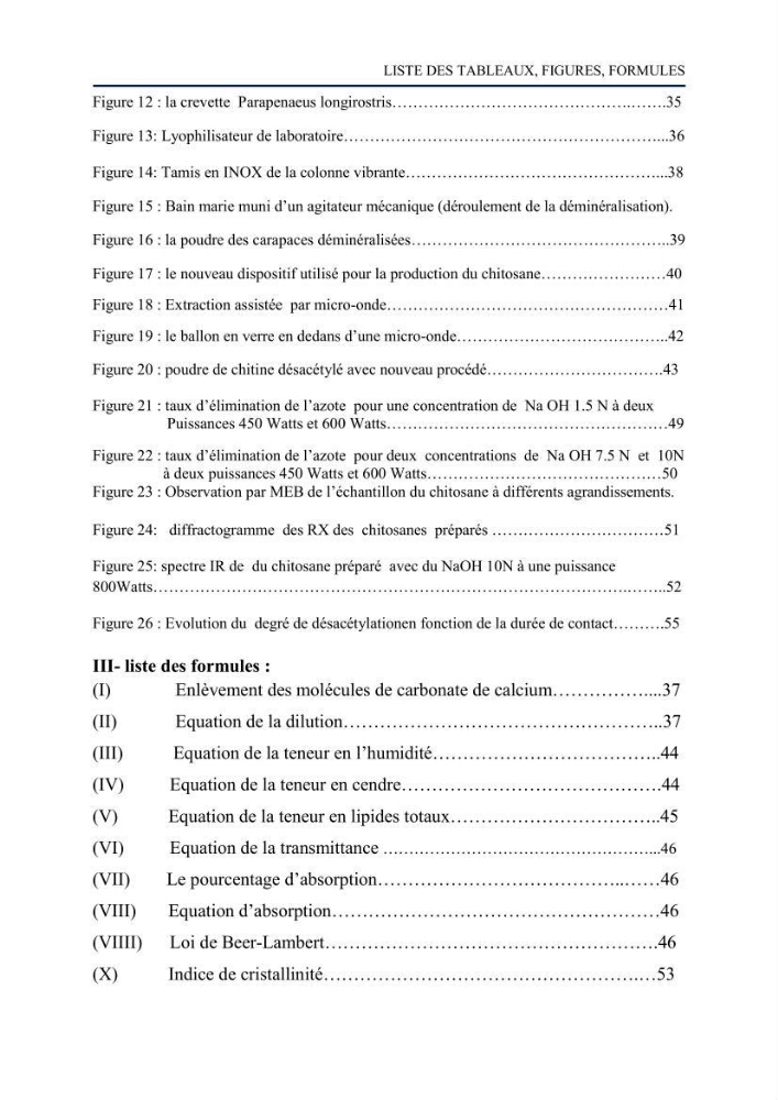 Mise au point d\'un protocole d\'extraction assistée aux micro-ondes du chitosane à partir de carapaces de crevettes