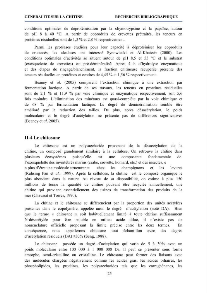 Mise au point d\'un protocole d\'extraction assistée aux micro-ondes du chitosane à partir de carapaces de crevettes