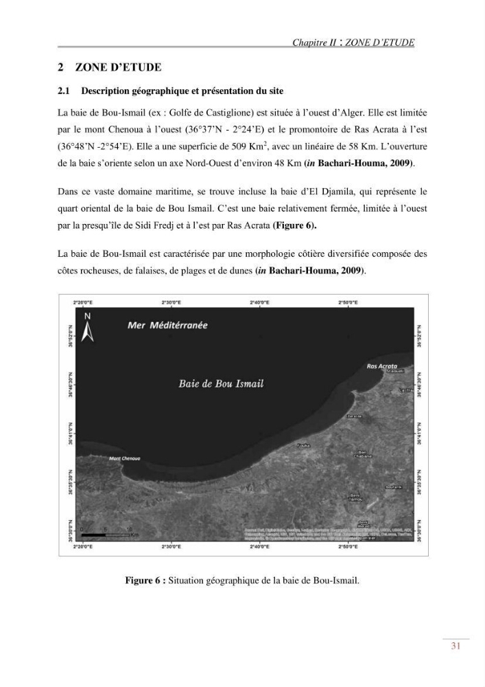 Evaluation de la pollution dans la baie de Bou-ismail