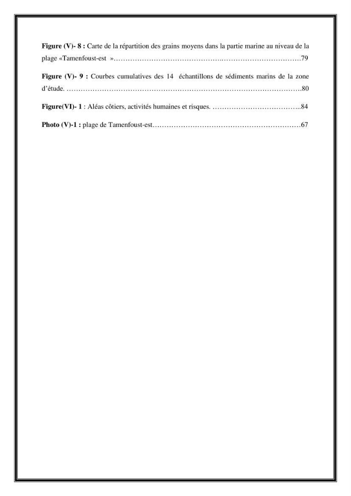 Influence de promontoire rocheux (cap Matifou) sur les processus hydrosédimentaire de la plage Tamenfoust-Est