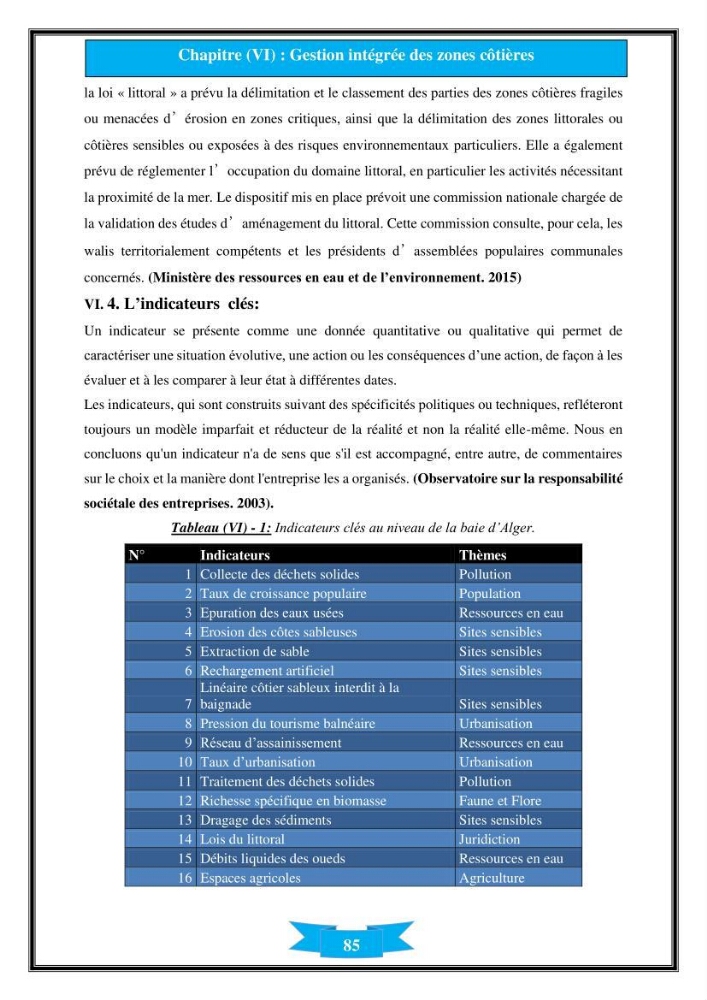 Influence de promontoire rocheux (cap Matifou) sur les processus hydrosédimentaire de la plage Tamenfoust-Est