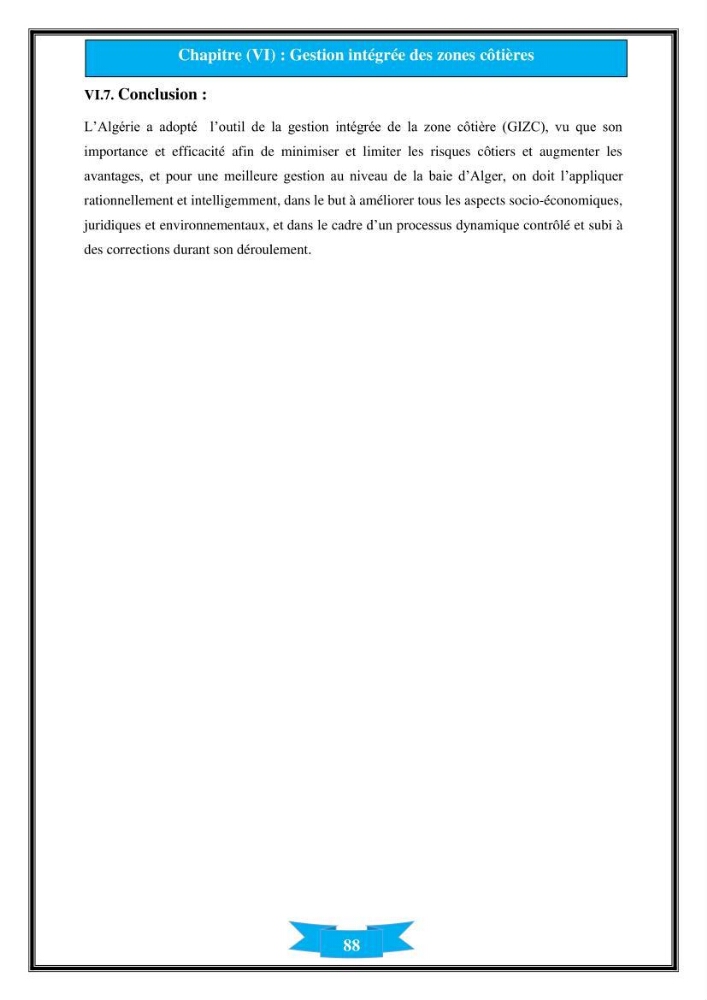 Influence de promontoire rocheux (cap Matifou) sur les processus hydrosédimentaire de la plage Tamenfoust-Est