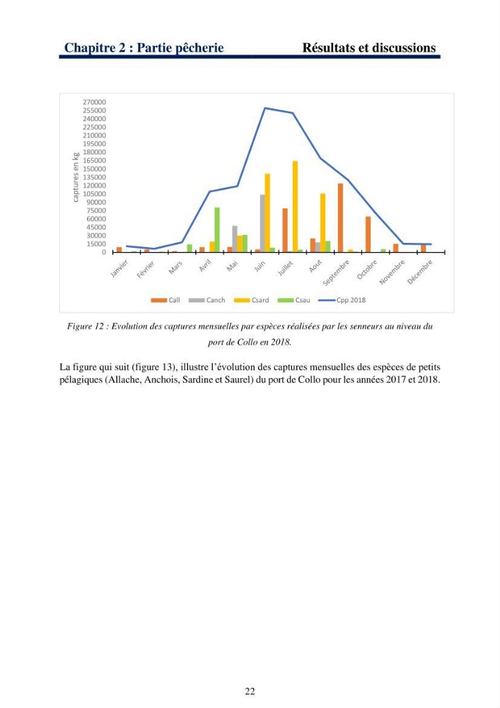 Le système halieutique pélagique dans l’Est algérien: Analyse des captures de 4 petits pélagiques par les senneurs de Collo et étude de l’efficacité économique de cette flottille.