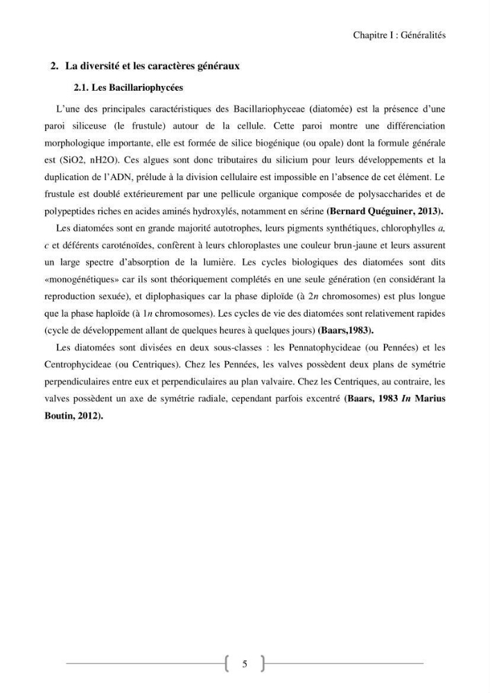 Biodiversité et composition du phytoplancton et du microphytobenthos de la côte Est Algéroise