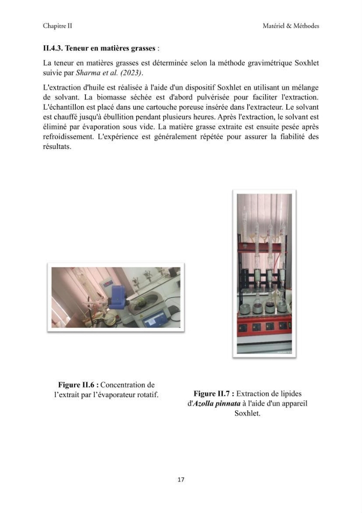 Détermination des propriétés antioxydantes et antimicrobiennes d\'une plante aquatique l’Azolla pinnata en vue de sa valorisation