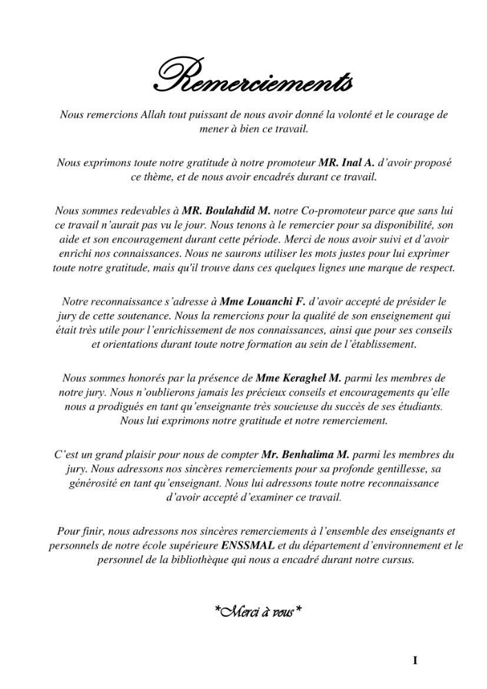 Les conditions physicochimiques au large des côtes centrales algériennes: contribution à l’étude des structures hydrologiques