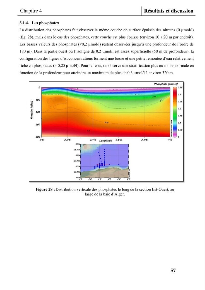Les conditions physicochimiques au large des côtes centrales algériennes: contribution à l’étude des structures hydrologiques