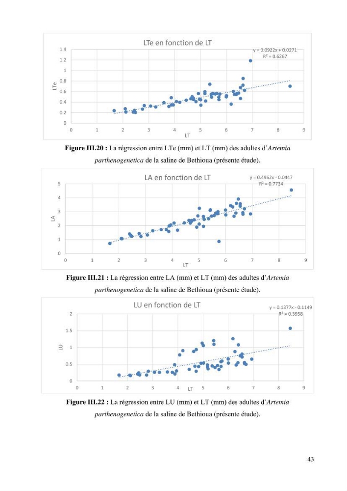 Estimation de la croissance d’Artemia salina en élevage