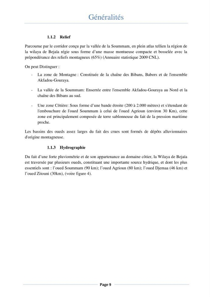 Essai d\'élaboration de la carte de sensibilité écologique de la wilaya de Béjaia