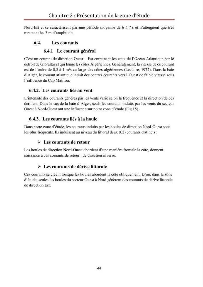 Détermination de la pollution radioactive dans les sédiments marins de la baie d\'Alger