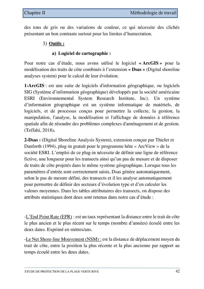 Etude de protection de la plage de la Verte Rive (Bordj El Kiffan)