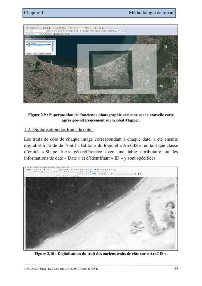 Etude de protection de la plage de la Verte Rive (Bordj El Kiffan)