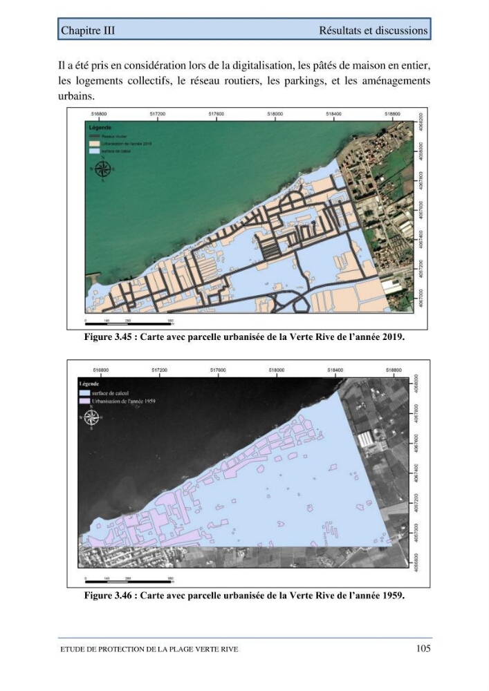 Etude de protection de la plage de la Verte Rive (Bordj El Kiffan)