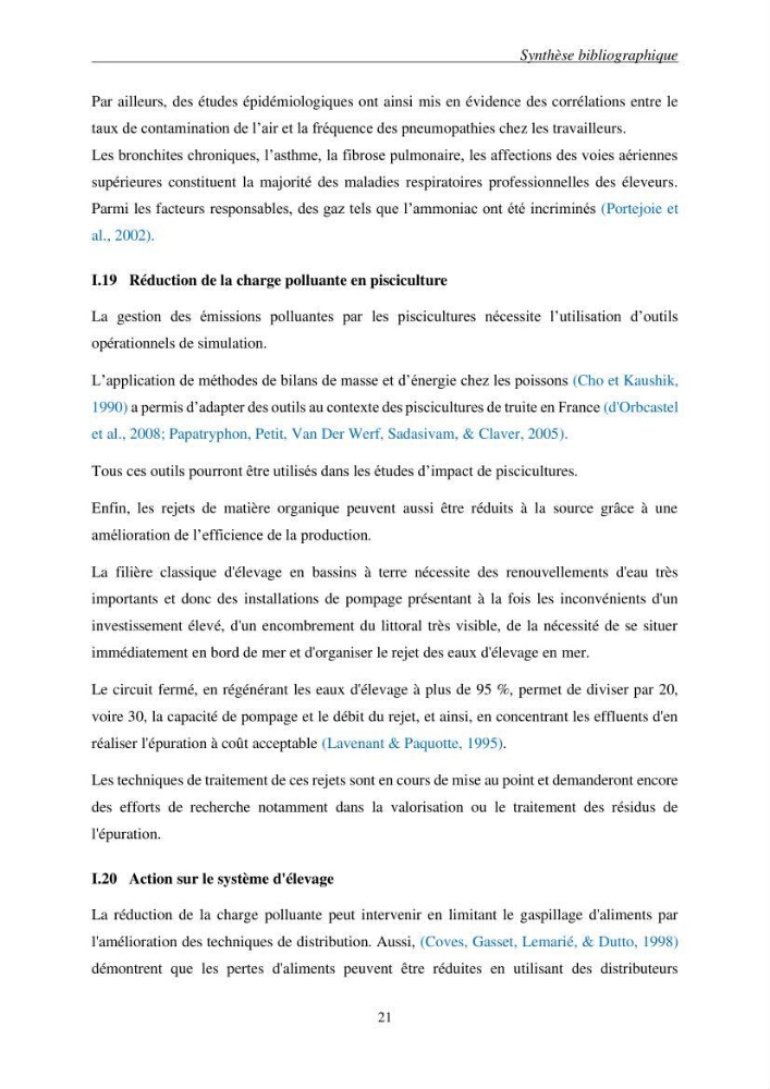 Etude du procédé hybride couplant l’adsorption et la photocatalyse. Application au traitement des effluents issus des fermes piscicoles.