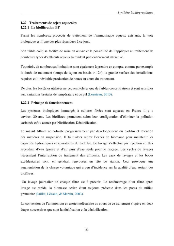 Etude du procédé hybride couplant l’adsorption et la photocatalyse. Application au traitement des effluents issus des fermes piscicoles.
