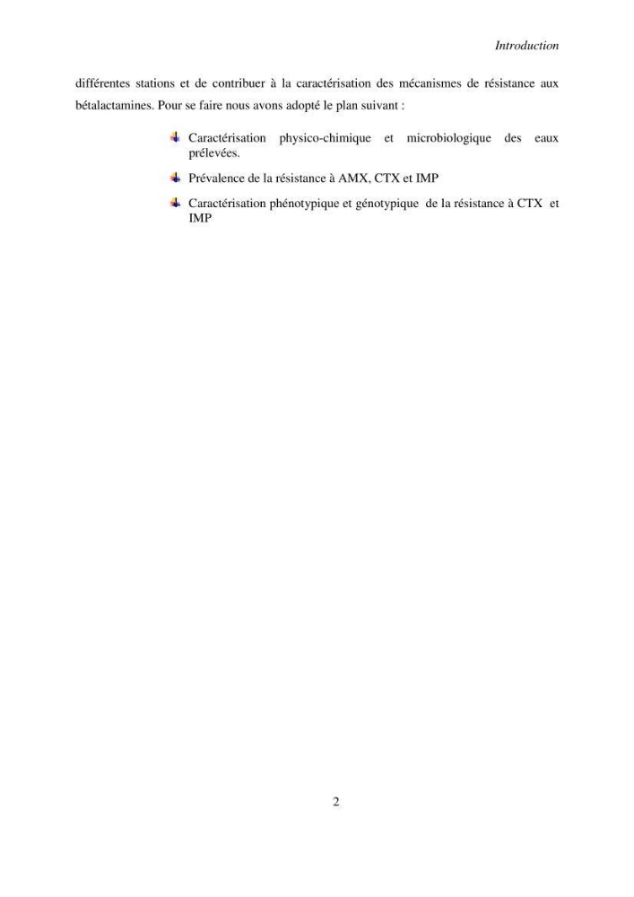 Prévalence et caractérisation de la résistance aux béta-lactamines chez des bactéries de l\'environnement marin