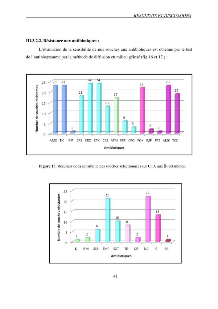 Prévalence et caractérisation de la résistance aux béta-lactamines chez des bactéries de l\'environnement marin