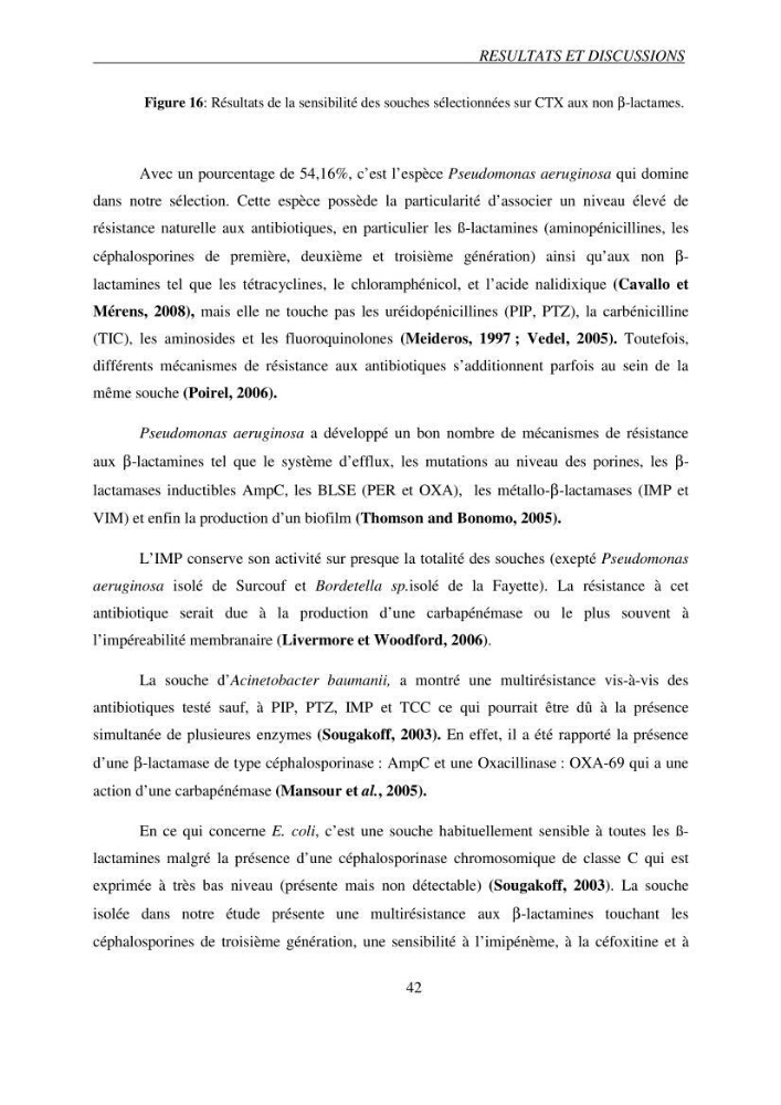 Prévalence et caractérisation de la résistance aux béta-lactamines chez des bactéries de l\'environnement marin