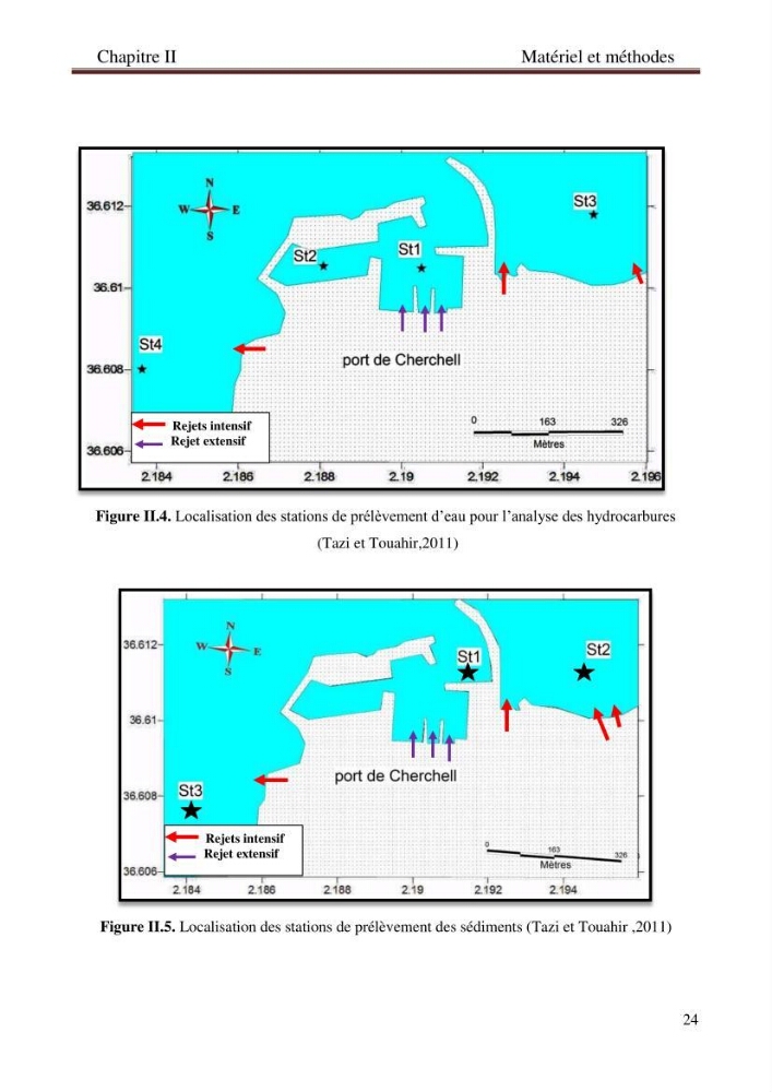 Détermination de l\'influence des rejets des eaux usées brutes sur la qualité bactériologique et physicochimique des eaux de mer. Cas d\'el katter (aproximité de port de cherchell, wilaya de Tipaza