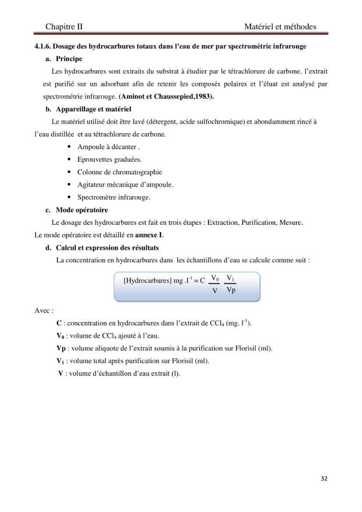 Détermination de l\'influence des rejets des eaux usées brutes sur la qualité bactériologique et physicochimique des eaux de mer. Cas d\'el katter (aproximité de port de cherchell, wilaya de Tipaza