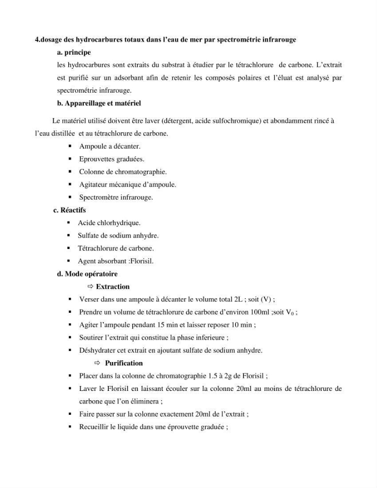 Détermination de l\'influence des rejets des eaux usées brutes sur la qualité bactériologique et physicochimique des eaux de mer. Cas d\'el katter (aproximité de port de cherchell, wilaya de Tipaza