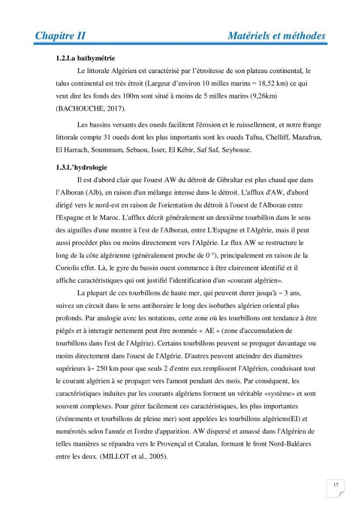 Inventaire des cnidaires de la côte Algérienne: