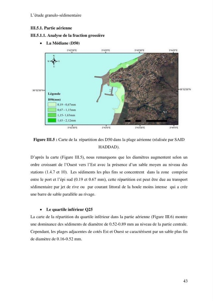 Impact des ouvrages portuaires sur l\'évolution d\'un littoral soumis à une forte dynamique sédimentaire